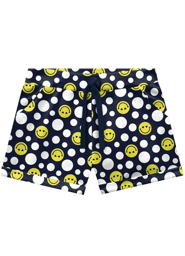 Kyly - Short Infantil Menina Preto