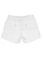 Milon - Short Infantil Menina Sarja Laranja - variação: Branco