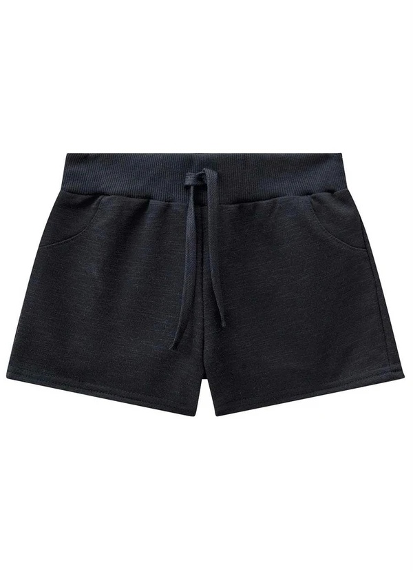 Kyly - Short Infantil Preto 2