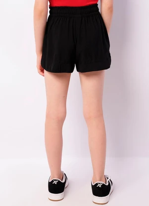 Torra - Short Infantil Viscose Elástico Preto - TORRA