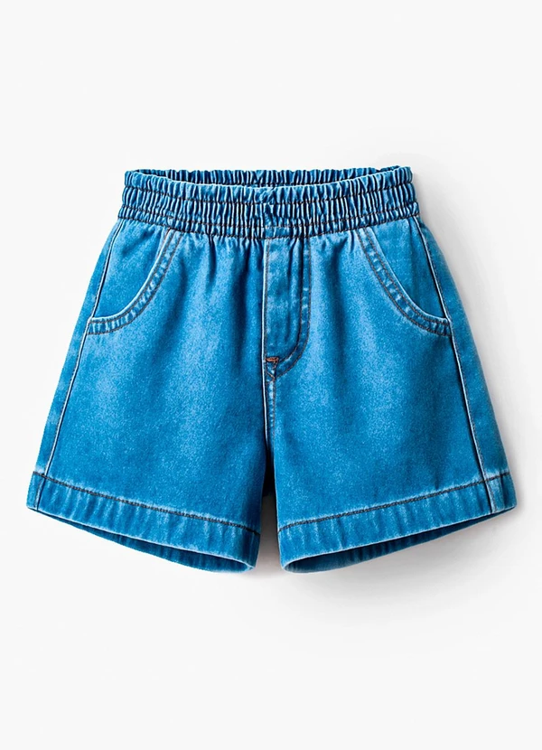 Bimbi - Short Jeans Azul Claro Azul 3
