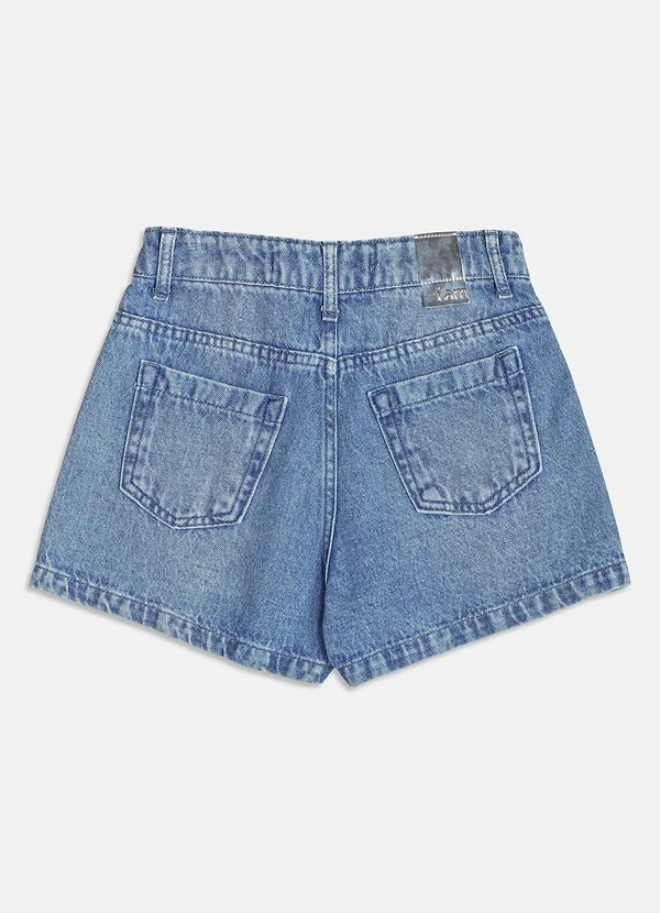 I Am - Short Jeans Claro Azul 6