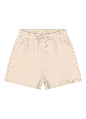 Gloss - Short Juvenil Moletom Bege - GLOSS