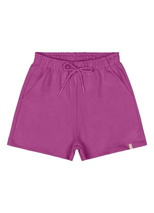 Gloss - Short Juvenil Moletom Roxo - GLOSS