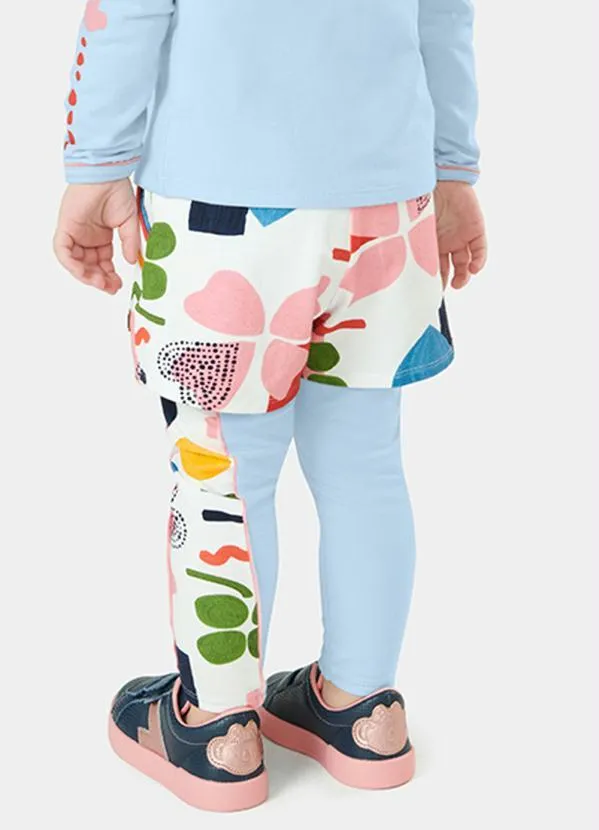 Lilica Ripilica - Short Malha Menina Branco 2