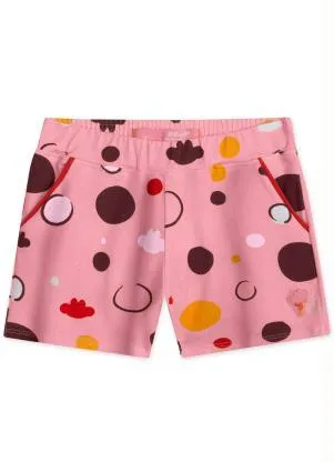 Lilica Ripilica - Short Malha Menina Rosa - LILICA RIPILICA