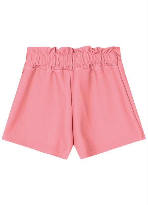 Lilica Ripilica - Short Malha Menina Rosa 2