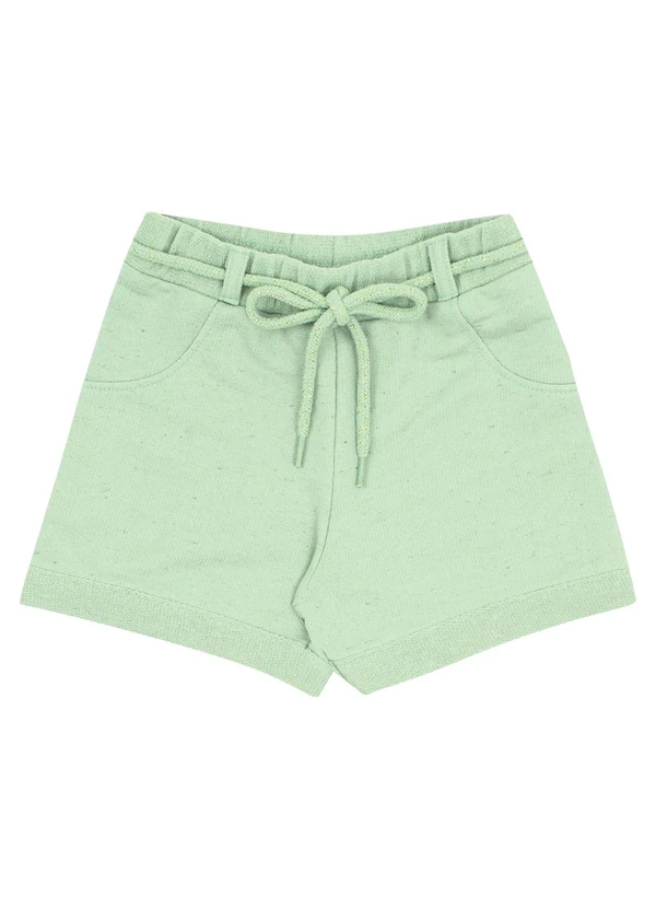 Pulla Bulla - Short Meletom Linho Verde 3