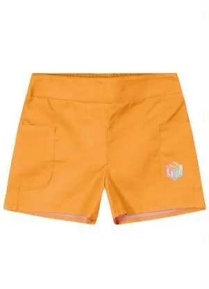 Lilica Ripilica - Short Menina Laranja - LILICA RIPILICA