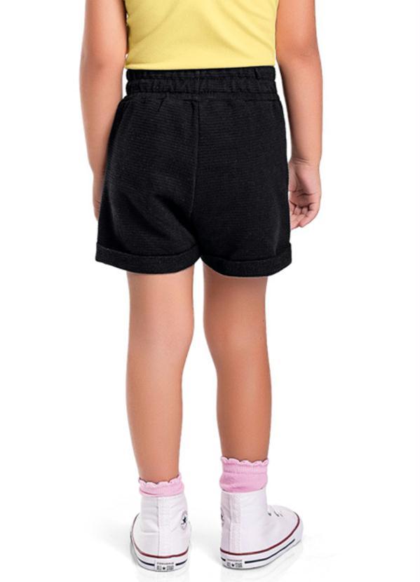 Fakini Kids - Short Menina Preto 2