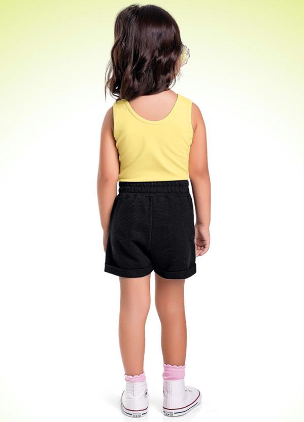 Fakini Kids - Short Menina Preto 3