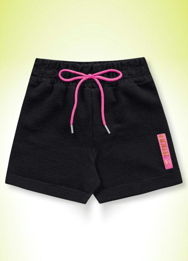 Fakini Kids - Short Menina Preto 4
