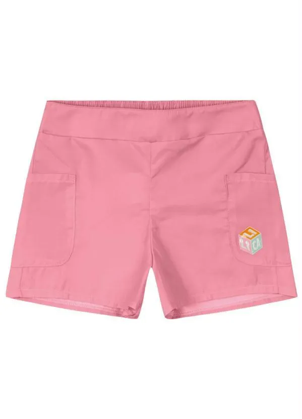 Lilica Ripilica - Short Menina Rosa