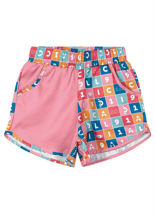 Lilica Ripilica - Short Menina Rosa