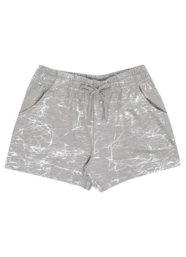 Pulla Bulla - Short Moletinho Cinza 4