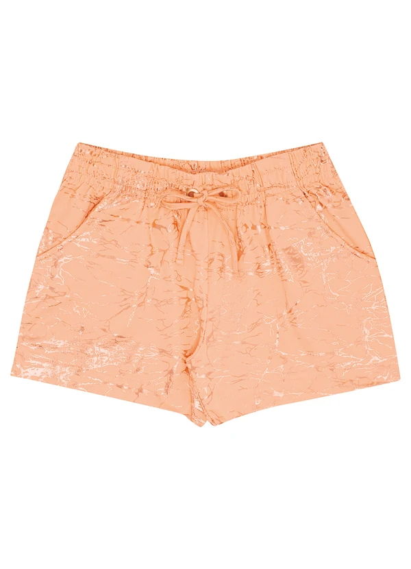 Pulla Bulla - Short Moletinho Laranja