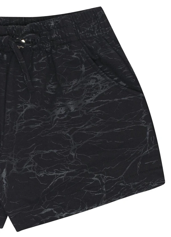 Pulla Bulla - Short Moletinho Preto 2