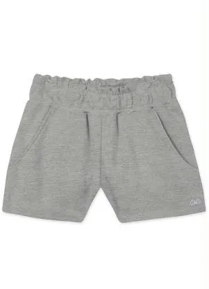 Lilica Ripilica - Short Moletom Infantil Menina com Aroma Cinza - LILICA RIPILICA