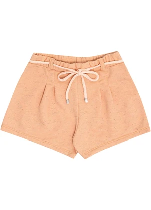 Pulla Bulla - Short Moletom Linho Laranja - PULLA BULLA