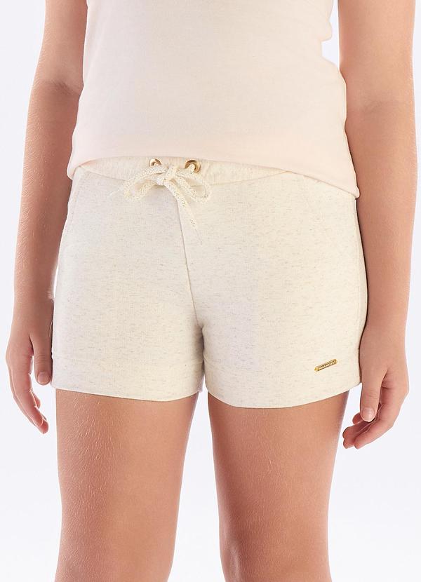 Pulla Bulla - Short Moletom Linho Natural 1