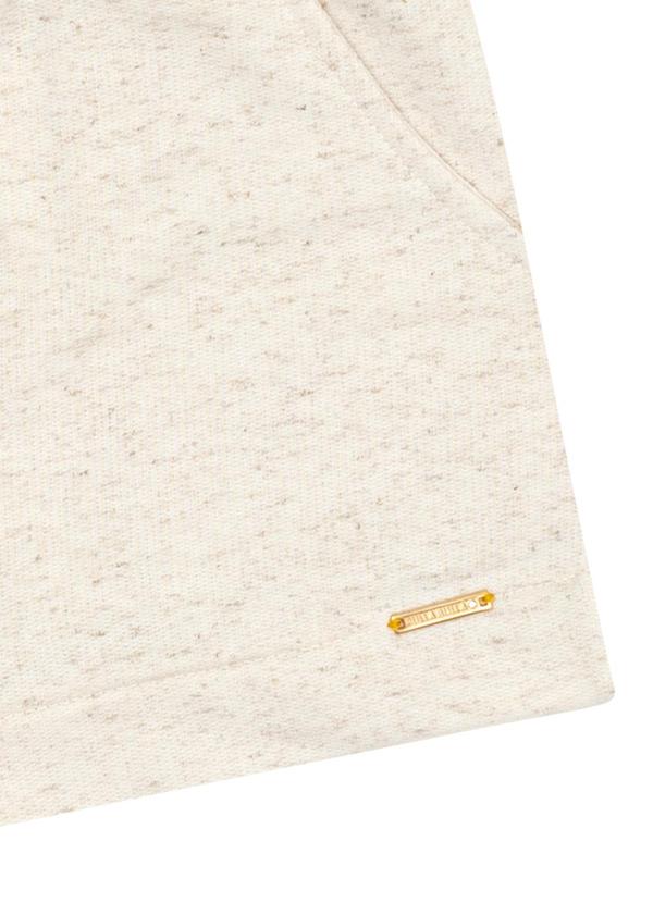 Pulla Bulla - Short Moletom Linho Natural 4