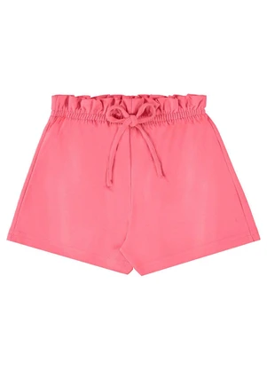Bee Loop - Short Moletom Menina Rosa - BEE LOOP
