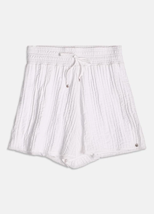 I Am - Short Off com Elástico Off White 3