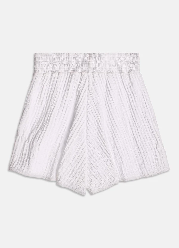 I Am - Short Off com Elástico Off White 4