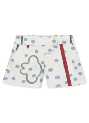 Lilica Ripilica - Short Poás Bebê Feminino Bege - LILICA RIPILICA