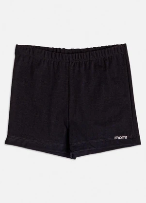 Momi - Short Preto Básico Preto - MOMI