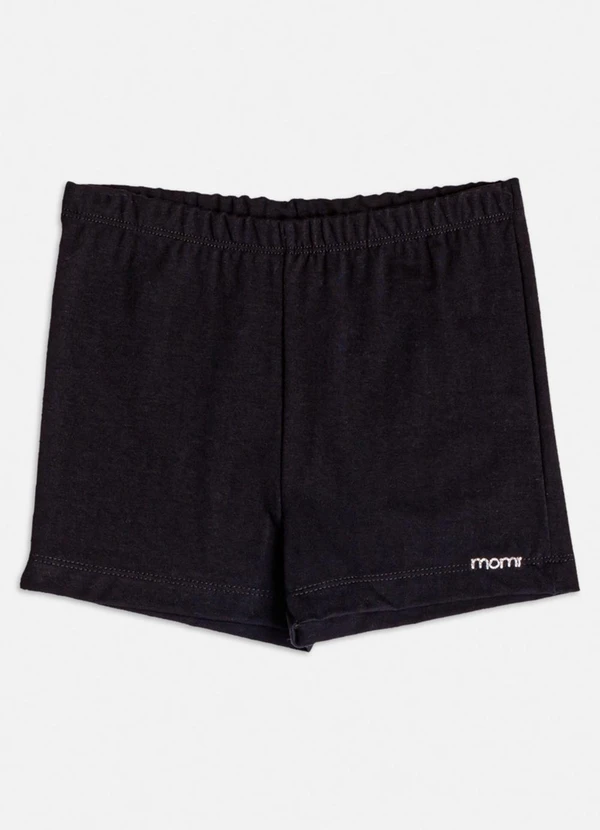 Momi - Short Preto Básico Preto 1