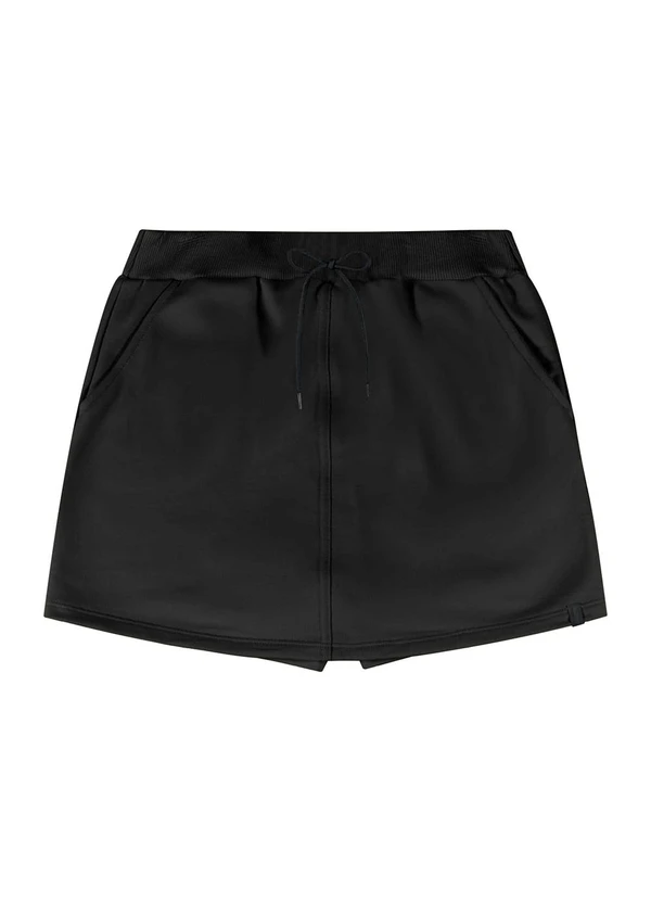 Gloss - Short-Saia Básico Juvenil Preto