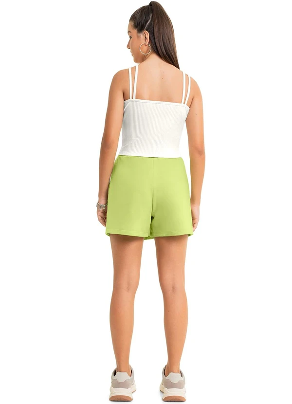 Gloss - Short-Saia Básico Juvenil Verde 4