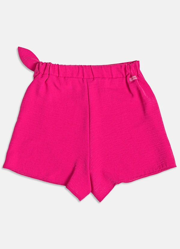 I Am - Short Saia de Tecido Rosa 3