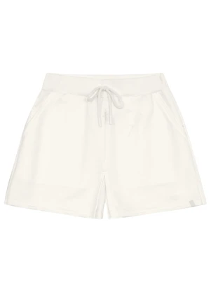 Short-Saia em Moletom Juvenil Gloss Branco - GLOSS