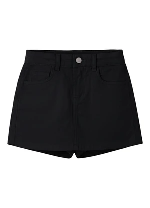 Malwee Kids - Short Saia em Sarja Stretch Preto - MALWEE KIDS