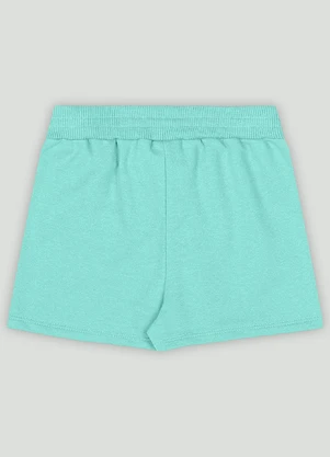 Short-Saia Infantil com Cós Elástico Up Baby Azul - UP BABY
