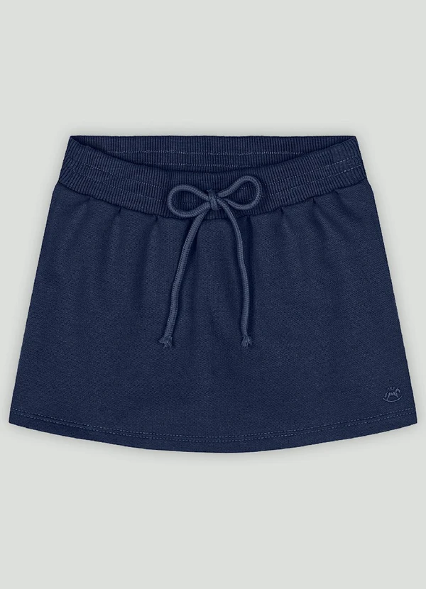 Up Baby - Short-Saia Infantil com Cós Elástico Azul