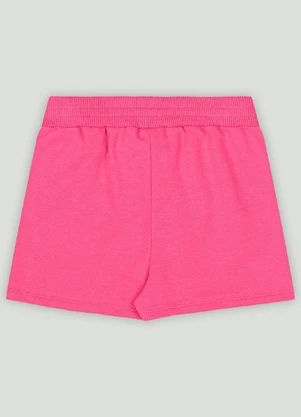 Short-Saia Infantil com Cós Elástico Up Baby Rosa - UP BABY