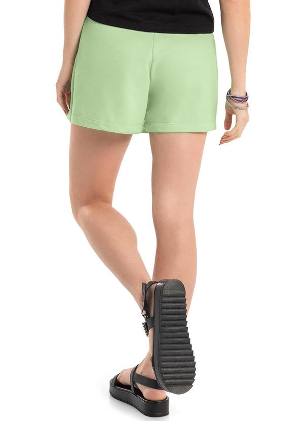 Gloss - Short-Saia Infantil em Moletom Verde 2