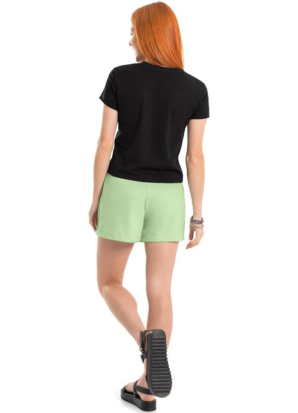 Gloss - Short-Saia Infantil em Moletom Verde 4