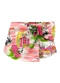 Nanai - Short-Saia Infantil Menina Laço Off White - variação: Rosa