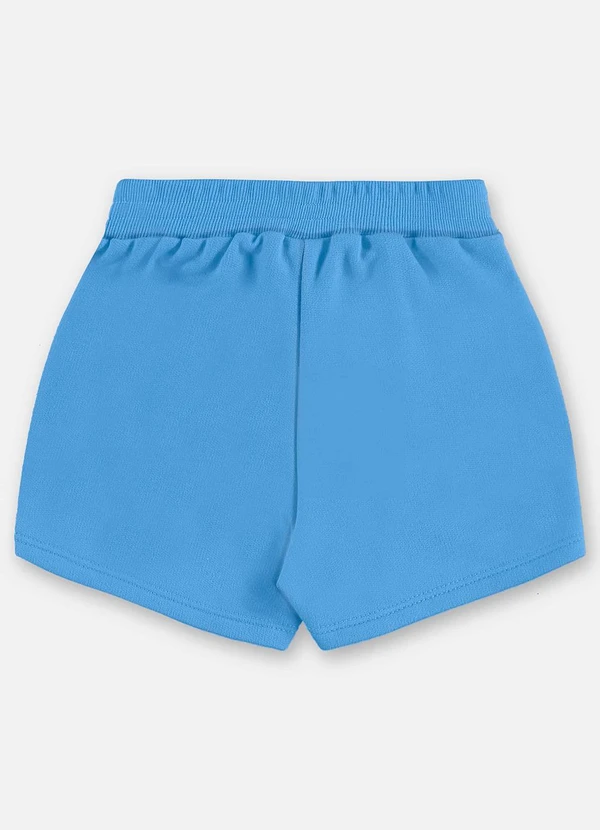 Up Baby - Short-Saia Infantil Moletom Azul 4