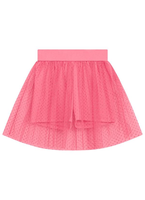 Duduka - Short Saia Infantil Rosa 1
