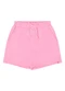 Gloss - Short-Saia Juvenil Moletom Marrom - variação: Rosa