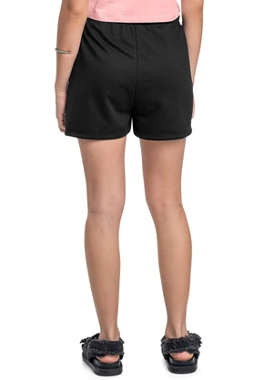 Gloss - Short-Saia Juvenil com Strass Preto - GLOSS