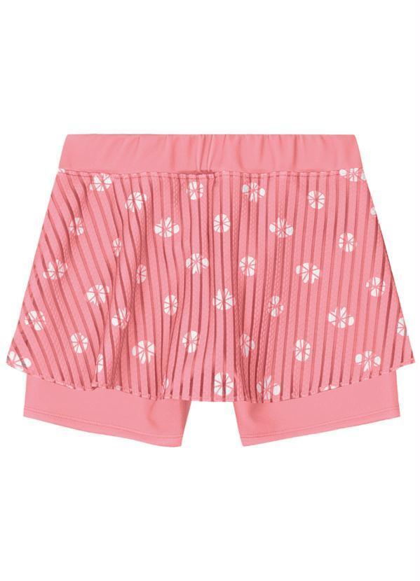 Lilica Ripilica - Short-Saia Malha Infantil Rosa 2