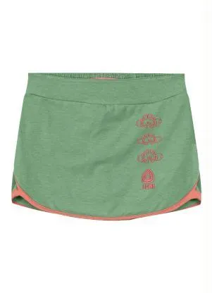 Lilica Ripilica - Short-Saia Malha Infantil Verde - LILICA RIPILICA