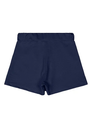 Quimby - Short-Saia Moletom Menina Azul - QUIMBY
