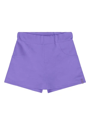 Quimby - Short-Saia Moletom Menina Roxo - QUIMBY